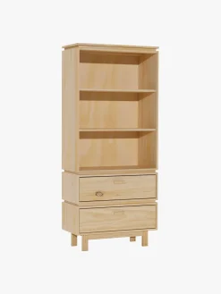 Muebles LUFE Estanterías Con Almacenaje|Estanterías Con Almacenaje^AIKA alacena con 2 cajones 78x183