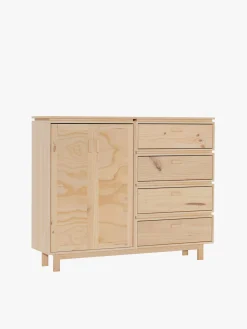 Muebles LUFE Armarios Y Alacenas|Aparadores Y Consolas^AIKA armario aparador con 4 cajones 157X128