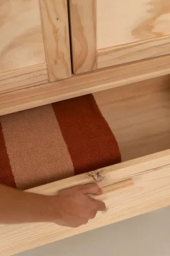 Muebles LUFE Armarios Y Alacenas^AIKA armario bajo con cajón 78x156