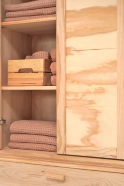 Muebles LUFE Armarios Y Alacenas^AIKA armario bajo con cajón 78x156