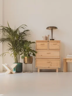 Muebles LUFE Cajoneras Y Archivadores^AIKA cajonera con 4 cajones 78x100