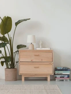 Muebles LUFE Cajoneras Y Archivadores^AIKA cajonera con 2 cajones 78x72