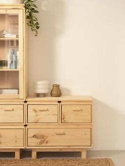 Muebles LUFE Cajoneras Y Archivadores^AIKA cajonera con 3 cajones 78x72