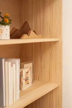 Muebles LUFE Estanterías Con Almacenaje|Estanterías Con Almacenaje^AIKA estantería baja con cajón 78x156