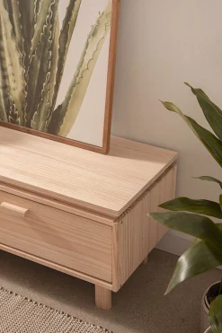 Muebles LUFE Muebles Tv^AIKA mueble TV con 2 cajones 157x44