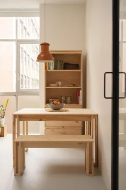 Muebles LUFE Conjuntos De Exterior|Conjuntos Mesas Y Sillas^ARINA conjunto mesa 120x88 con bancos