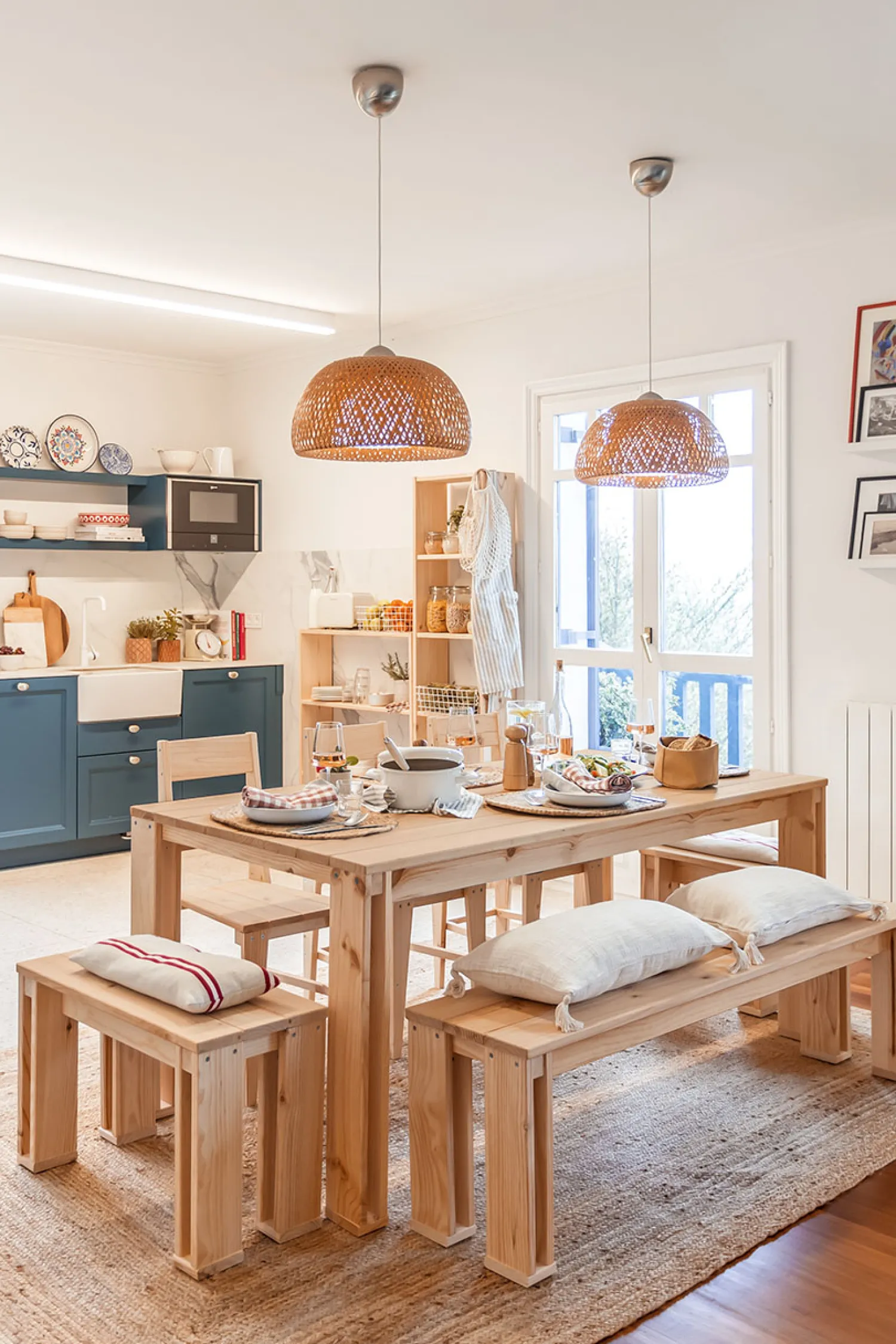 Muebles LUFE Mesas De Comedor^ARINA mesa de comedor 180x88