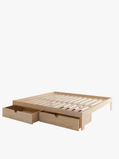 Muebles LUFE Camas Dobles Con Cajones|Camas 180^BASO cama doble 180 con 2 cajones