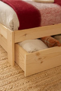 Muebles LUFE Camas 80|Camas Individuales Con Cajones^BASO cama individual 80 con 1 cajón