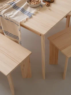 Muebles LUFE Bancos Y Taburetes^BATU banco de madera 150x35