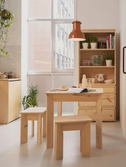 Muebles LUFE Mesas De Comedor^BATU mesa de comedor 80X80