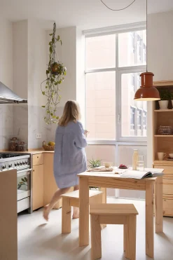 Muebles LUFE Mesas De Comedor^BATU mesa de comedor 80X80