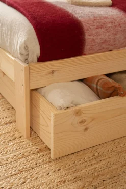 Muebles LUFE Almacenaje Para Cama^DUT cajones de almacenaje fondo 90