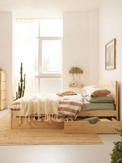 Muebles LUFE Almacenaje Para Cama^DUT cajones de almacenaje fondo 65