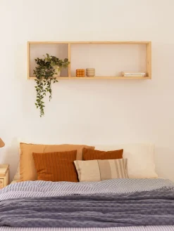 Muebles LUFE Estanterías De Pared|Estanterías Asimétricas^EDER estantería asimétrica 38,5X124