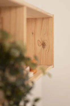 Muebles LUFE Estanterías De Pared|Estanterías Asimétricas^EDER estantería asimétrica 38,5X124