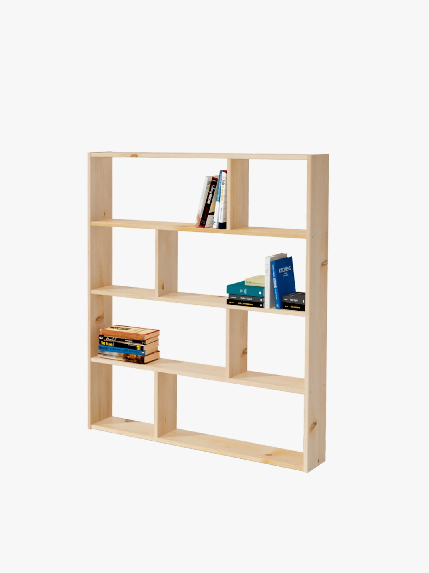 Muebles LUFE Estanterías Asimétricas^EDER estantería asimétrica 145X124