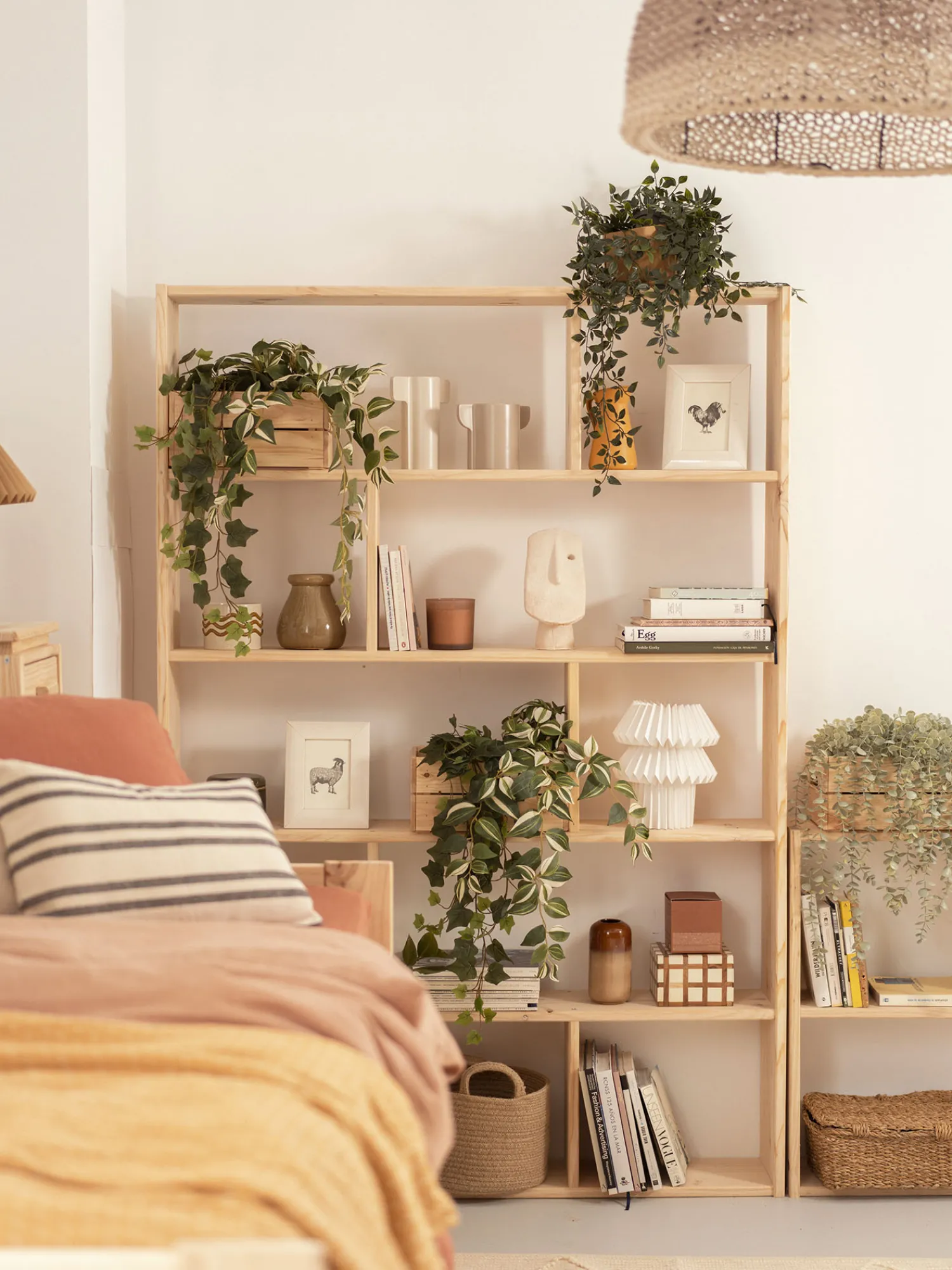 Muebles LUFE Estanterías Asimétricas^EDER estantería asimétrica 181X124