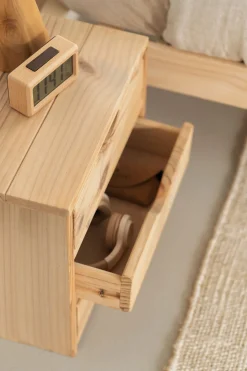 Muebles LUFE Mesitas De Noche|Mesitas De Noche^GAU mesita de noche con 3 cajones