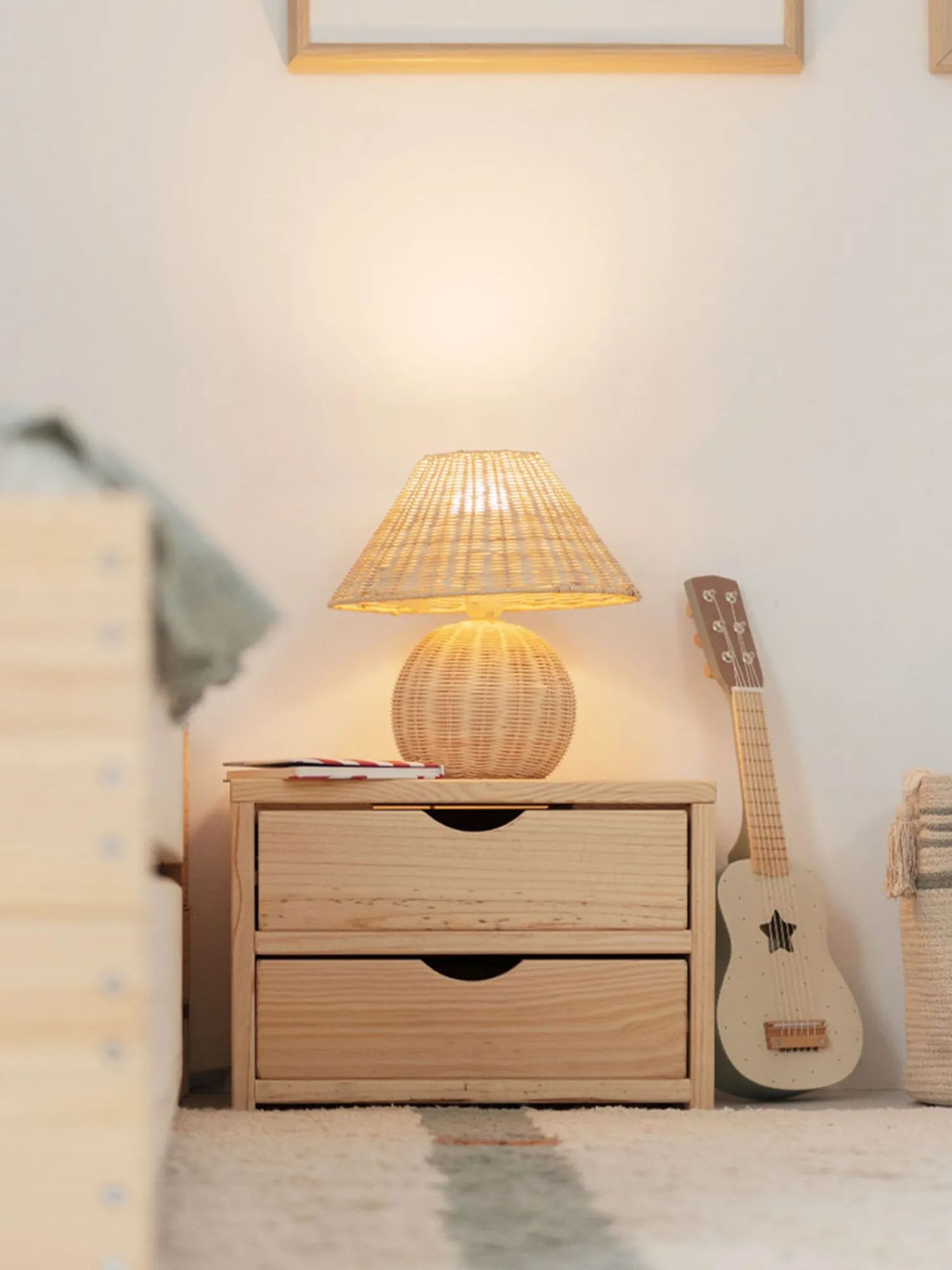 Muebles LUFE Mesitas De Noche|Mesitas De Noche^GAU mesita de noche con 2 cajones