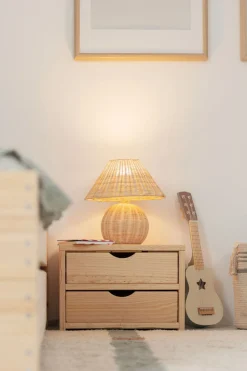 Muebles LUFE Mesitas De Noche|Mesitas De Noche^GAU mesita de noche con 2 cajones