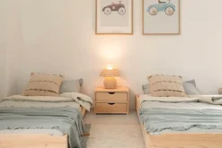 Muebles LUFE Mesitas De Noche|Mesitas De Noche^GAU mesita de noche con 2 cajones