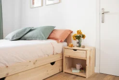 Muebles LUFE Mesitas De Noche|Mesitas De Noche^GAU mesita de noche con cajón