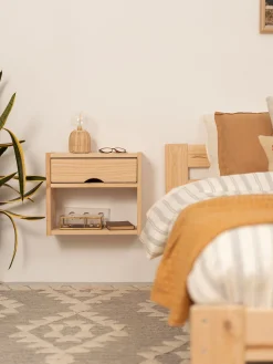 Muebles LUFE Mesitas De Noche|Mesitas De Noche^GAU mesita de noche 38,5x44