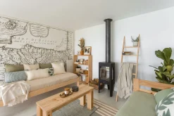 Muebles LUFE Accesorios De Madera|Percheros Y Burros^GOI escalera decorativa