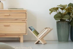 Muebles LUFE Accesorios De Madera^HIRUKI revistero
