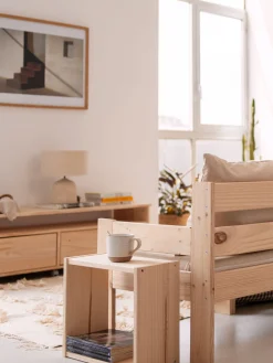 Muebles LUFE Estanterías De Pared|Estanterías Cubo^KUBO estantería 38,5X44