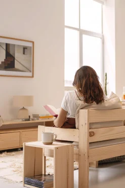 Muebles LUFE Estanterías De Pared|Estanterías Cubo^KUBO estantería 38,5X44