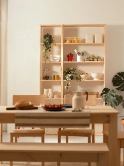 Muebles LUFE Estanterías Cubo^KUBO estantería 217X44