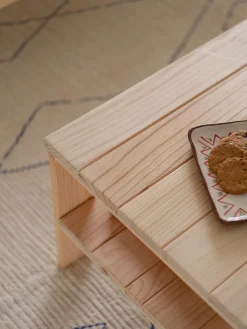 Muebles LUFE Mesas De Centro^LAUKI mesa de centro 88x55