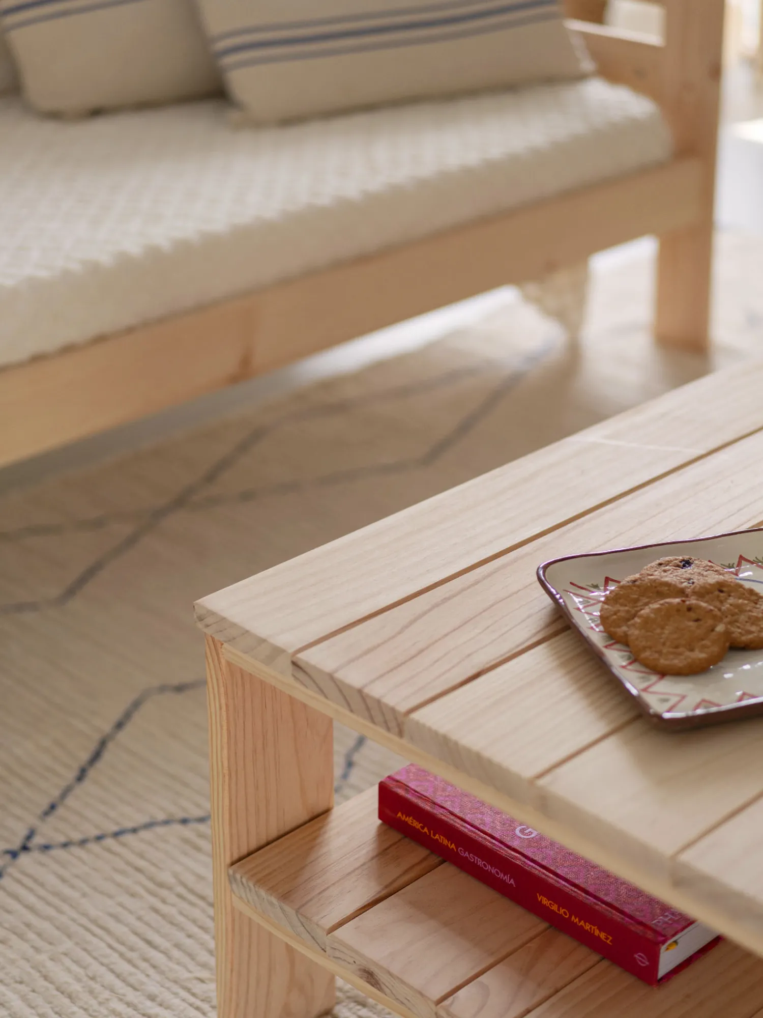 Muebles LUFE Mesas De Centro^LAUKI mesa de centro 88x55