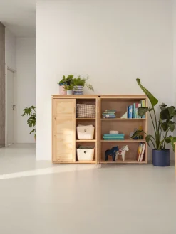 Muebles LUFE Armarios Y Alacenas|Aparadores Y Consolas^LIBE aparador con estantería 157x115