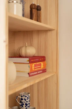 Muebles LUFE Estanterías Con Almacenaje|Estanterías Con Almacenaje^LIBE armario alacena 78x226