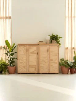 Muebles LUFE Armarios Y Alacenas|Aparadores Y Consolas^LIBE armario aparador 157x115