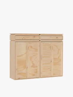 Muebles LUFE Armarios Y Alacenas^LIBE armario bajo con 2 cajones 157x133