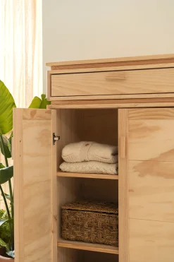 Muebles LUFE Armarios Y Alacenas^LIBE armario bajo con 2 cajones 157x133