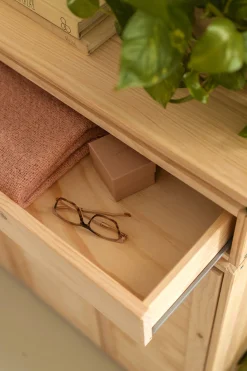 Muebles LUFE Armarios Y Alacenas^LIBE armario bajo con 2 cajones 157x133