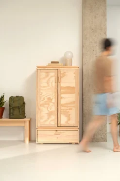 Muebles LUFE Armarios Y Alacenas^LIBE armario bajo con cajón 78x143