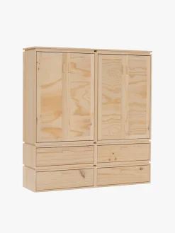 Muebles LUFE Armarios Y Alacenas^LIBE armario con 4 cajones 157x171