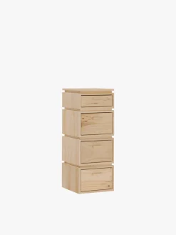 Muebles LUFE Cajoneras Y Archivadores^LIBE cajonera columna con 4 cajones 39x105