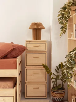 Muebles LUFE Cajoneras Y Archivadores^LIBE cajonera columna con 4 cajones 39x105