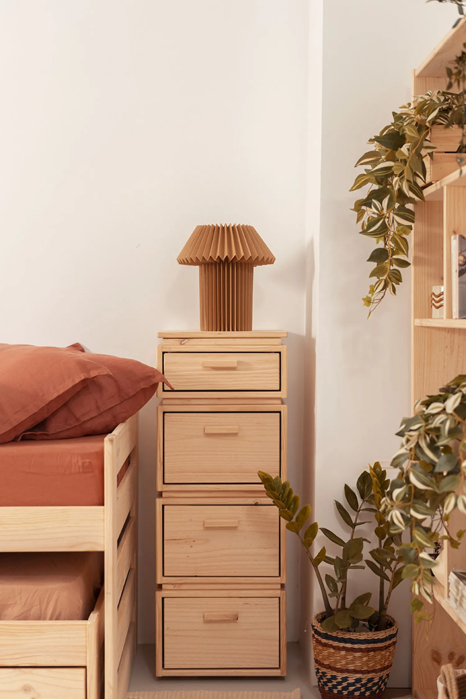 Muebles LUFE Cajoneras Y Archivadores^LIBE cajonera columna con 4 cajones 39x105