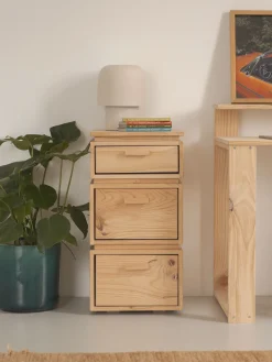 Muebles LUFE Cajoneras Y Archivadores^LIBE cajonera columna con 3 cajones 39x77