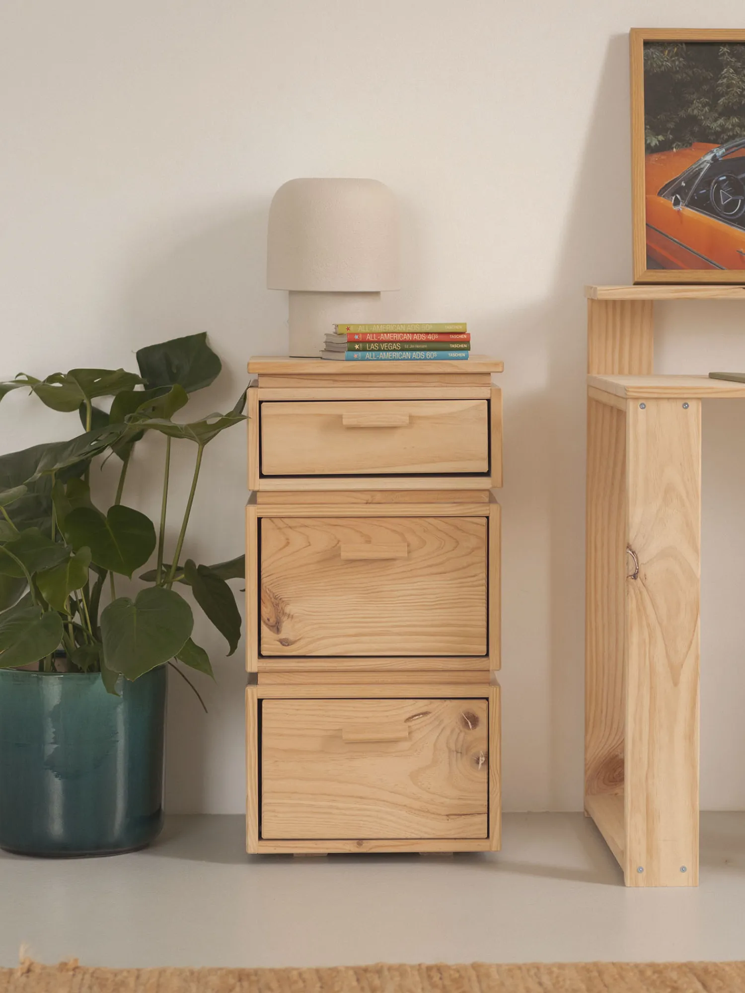 Muebles LUFE Cajoneras Y Archivadores^LIBE cajonera columna con 3 cajones 39x77