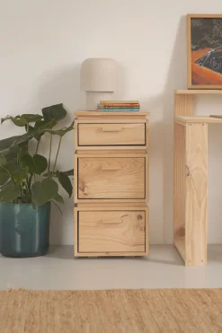 Muebles LUFE Cajoneras Y Archivadores^LIBE cajonera columna con 3 cajones 39x77