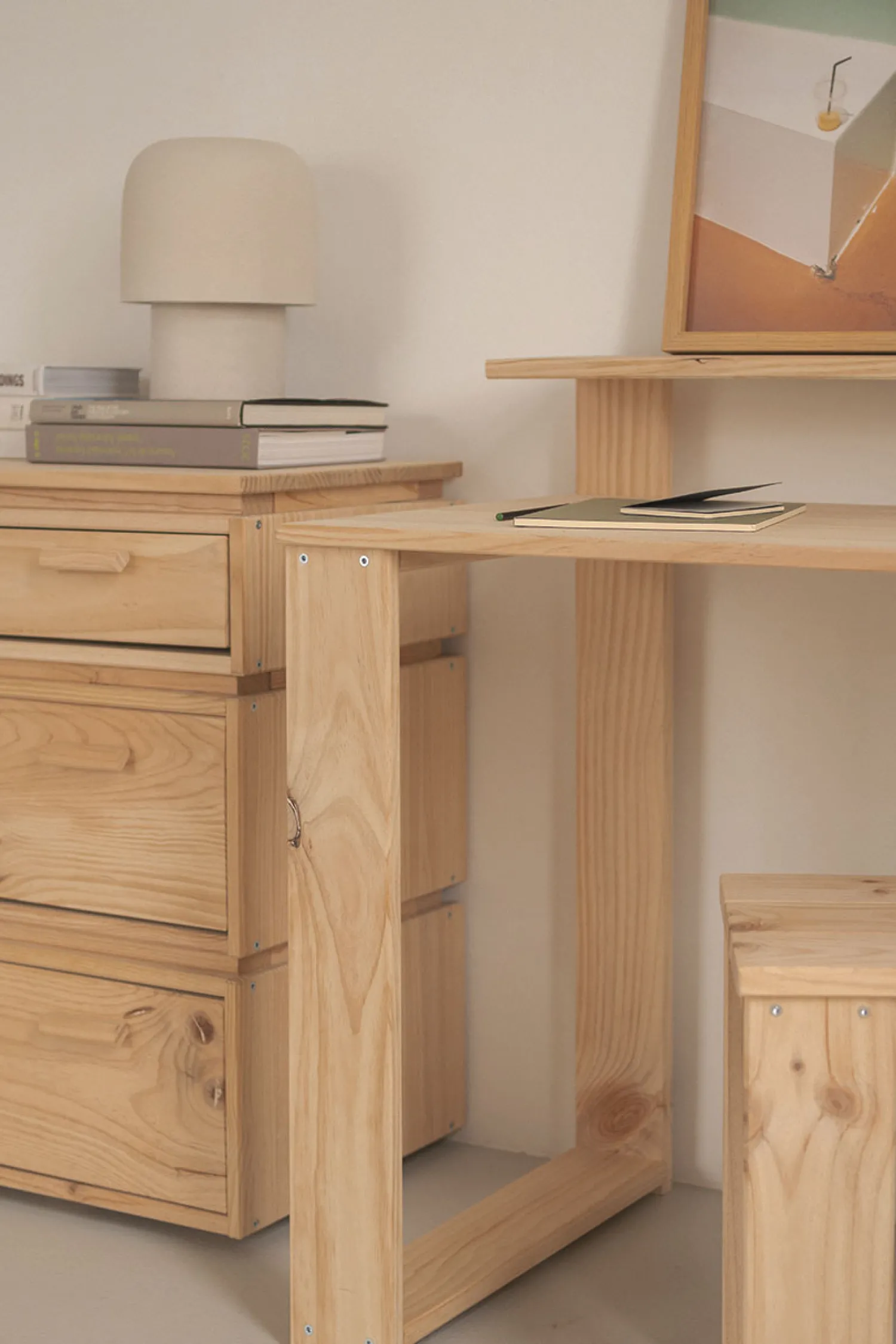 Muebles LUFE Cajoneras Y Archivadores^LIBE cajonera columna con 3 cajones 39x77